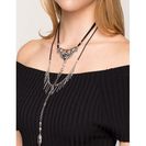 Bijuterii Femei CheapChic Moon Lover Layer Boho Necklace Black