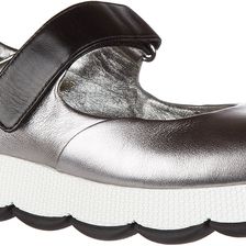 Prada Ballerinas Soft Silver