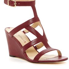 Via Spiga Winda Wedge Sandal BORDEAUX