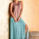 Fustă maxi cu buzunare 