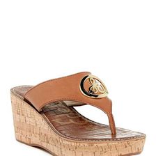 Incaltaminte Femei Sam Edelman Ruth Platform Wedge Sandal SADDLE
