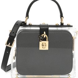 Dolce & Gabbana Box Bag TRASPARENTE/NERO