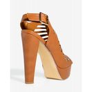 Incaltaminte Femei CheapChic Emillie-2 Matchmaker Bootie Cognac