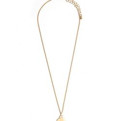 Bijuterii Femei Forever21 Heart Charm Necklace Goldclear
