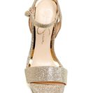 Incaltaminte Femei Jessica Simpson Blaney Platform Sandal SILVER-GOLD