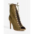 Incaltaminte Femei CheapChic Onelove-95m Its Showtime Bootie Olive