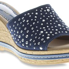 Azura Listen Navy Suede