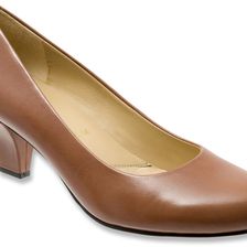 Trotters Penelope Tobacco Glazed Kid Leather