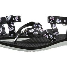 Incaltaminte Femei Teva Original Sandal Floral Satin White Floral
