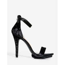 Incaltaminte Femei CheapChic Amy-01 Velvet Rope Platform Black