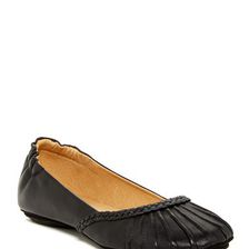 Incaltaminte Femei Chocolat Blu Carissa Slip-On Flat BLACK LEATHER