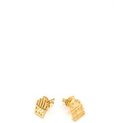 Bijuterii Femei CheapChic Fast Food Faves Metal Earrings Gold