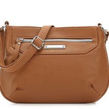 Accesorii Femei Nine West Nine West Zipper On Crossbody Bag Brown