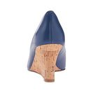 Incaltaminte Femei Cole Haan Lena Open Toe Wedge II Twlight BlueCork