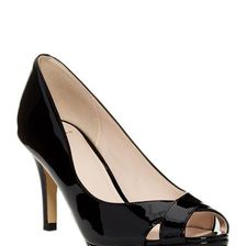 Incaltaminte Femei Cole Haan Lena Open Toe Pump II BLACK PATE