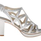 Incaltaminte Femei Naturalizer Danya Soft Silver Crosshatch Shiny