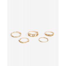 Bijuterii Femei CheapChic Jessica Delicate Ring Set Gold