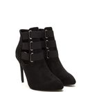 Incaltaminte Femei CheapChic Three Pointer Elastic Strap Booties Black