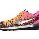 Incaltaminte Femei Nike Free 50 TR Fit 5 PRT BlackPinkPowBright CitrusMetallic Silver