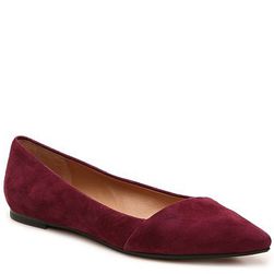 Incaltaminte Femei Crown Vintage Noelle Flat Burgundy Suede