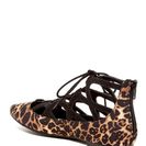 Incaltaminte Femei MIA Anamarie Ghillie Flat LEOPARD PR