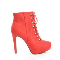 Botine Help Rosii