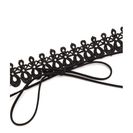 Bijuterii Femei CheapChic All About It Tied Cord \'n Crochet Choker Black