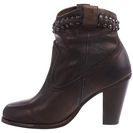 Incaltaminte Femei Frye Jenny Cut Stud Short Western Boots DARK BROWN (01)