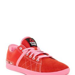 Incaltaminte Femei Reebok Crossfit Lite Lo Training Sneaker CHINA RED-ELECTRO PINK-STEEL