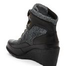 Incaltaminte Femei Timberland Black Amston Hiker Wedge Boots Black Grey