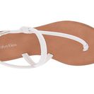 Incaltaminte Femei Calvin Klein Alisia Platium White Leather