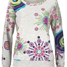 Bluză casual cu imprimeu 