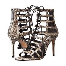 Incaltaminte Femei Michael Kors Bardot Natural Genuine SnakeSmooth Calf