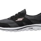 Incaltaminte Femei SKECHERS Go Walk 2 - Backswing BlackPink