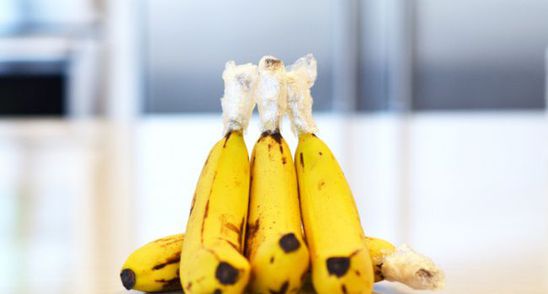 A invelit coditele bananelor in folie alimentara si le-a pus la frigider! Vei incerca si tu trucul asta!