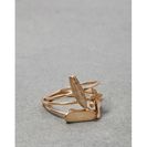Bijuterii Femei Forever21 Flash Trash Board and Palm Tree Ring Set Gold