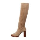 Incaltaminte Femei Michael Kors Regina Platform Boot Dark Khaki Sport Suede