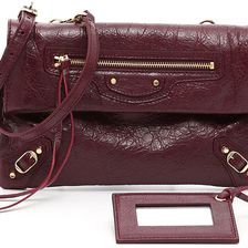 Balenciaga Mini Envelope Bag VIOLET PRUNE