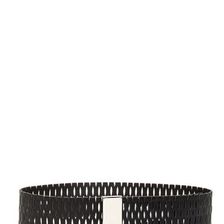 Accesorii Femei Steve Madden Perforated Wide Belt BLACK
