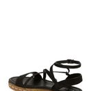 Incaltaminte Femei Via Spiga Laney Wraparound Lace Sandal BLACK