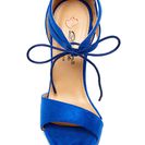Incaltaminte Femei Elegant Footwear Dotty Platform Lace-Up Sandal ROYAL BLUE