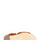 Incaltaminte Femei Nine West Farfalla Wedge Sandal Women ORANGE LEATHER