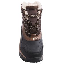 Incaltaminte Femei Hi-Tec Hi-Tec Snow Peak 200 Snow Boots - Waterproof Insulated Leather CHOCOLATESNOW (01)