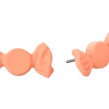 Bijuterii Femei Marc by Marc Jacobs Lost and Found Colored Candy Stud Earrings Neon Orange