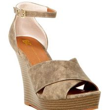 Incaltaminte Femei BC Footwear Scenic Route Wedge Sandal LT GOLD