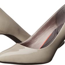 Rockport Total Motion 75mm Pointy Toe Pump Smog Patent