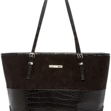 Nine West Society Girl Tote BLACK-BLACK