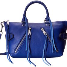 Rebecca Minkoff Moto Satchel Tote Cobalt