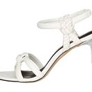 Incaltaminte Femei Calvin Klein Naya Platinum White Laquered SnakeLeather