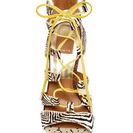 Incaltaminte Femei Dolce Vita Howie Lace-Up Sandal BLACK-WHITE CALF HAI